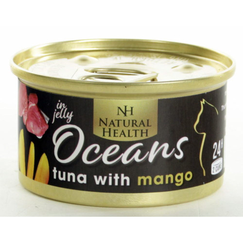 Natural Health Cat Oceans Tuna & Mango 85 gram
